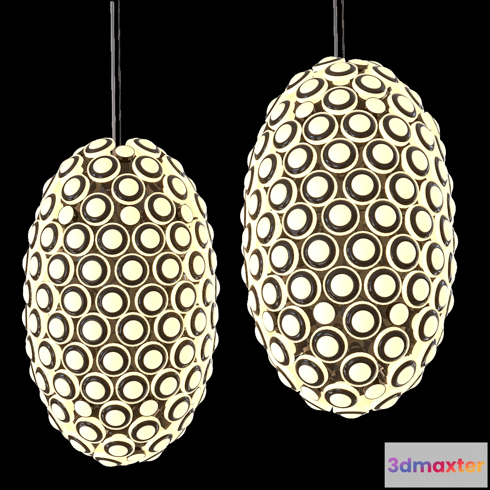 1651090 - Moooi  - Penadnat lamp Iconic Eyes 3D Max