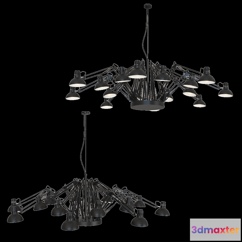 1651102 - Moooi  - Penadnat lamp Dear Ingo 3D Max