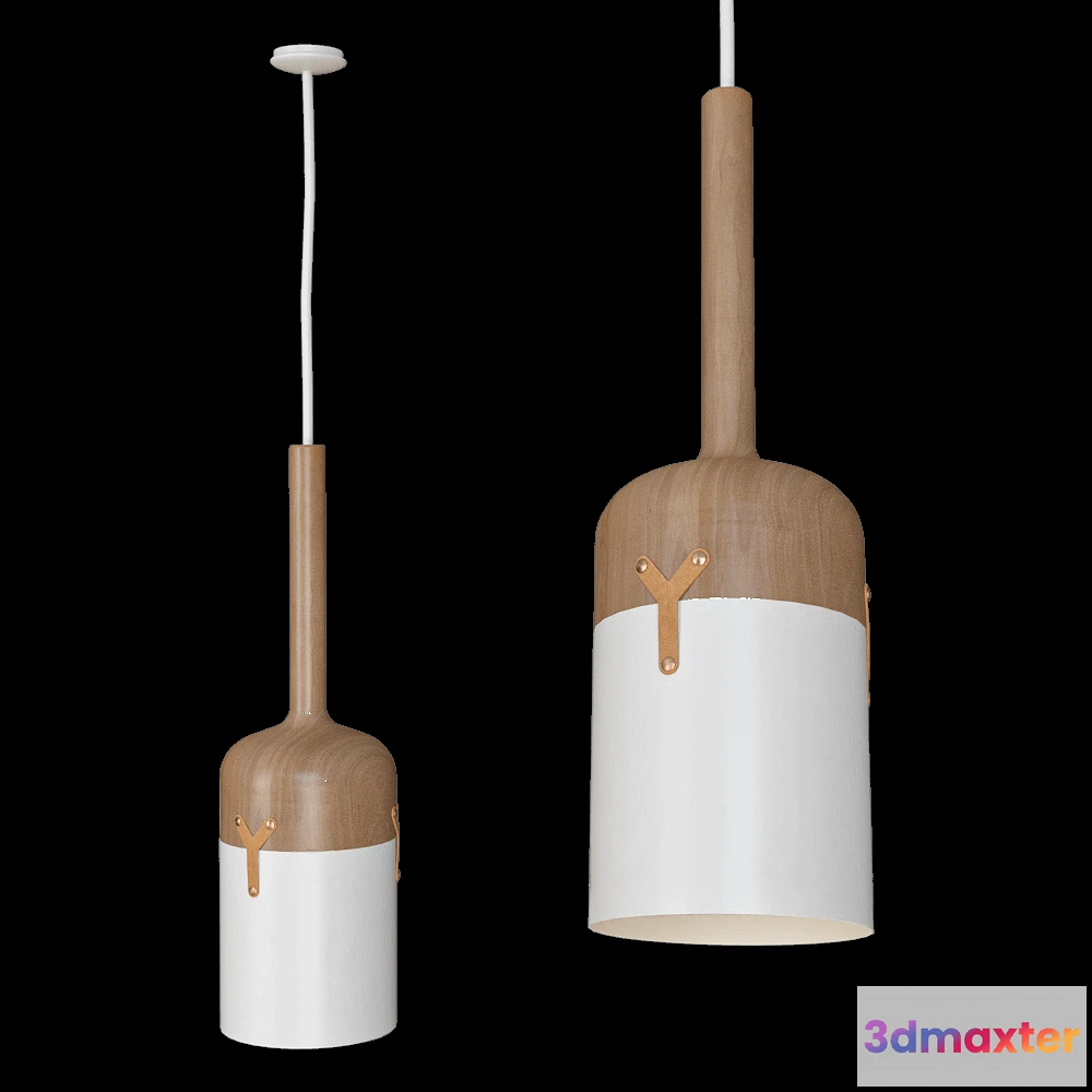 1651124 - MZPA - Pendant lamp Nut C 3D Max