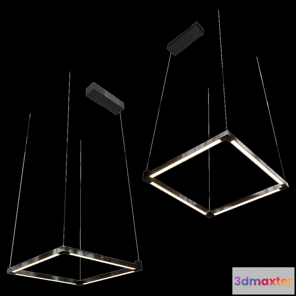 1651150 - Nemo Lighting - Pendant lamp Matrix 3D Max