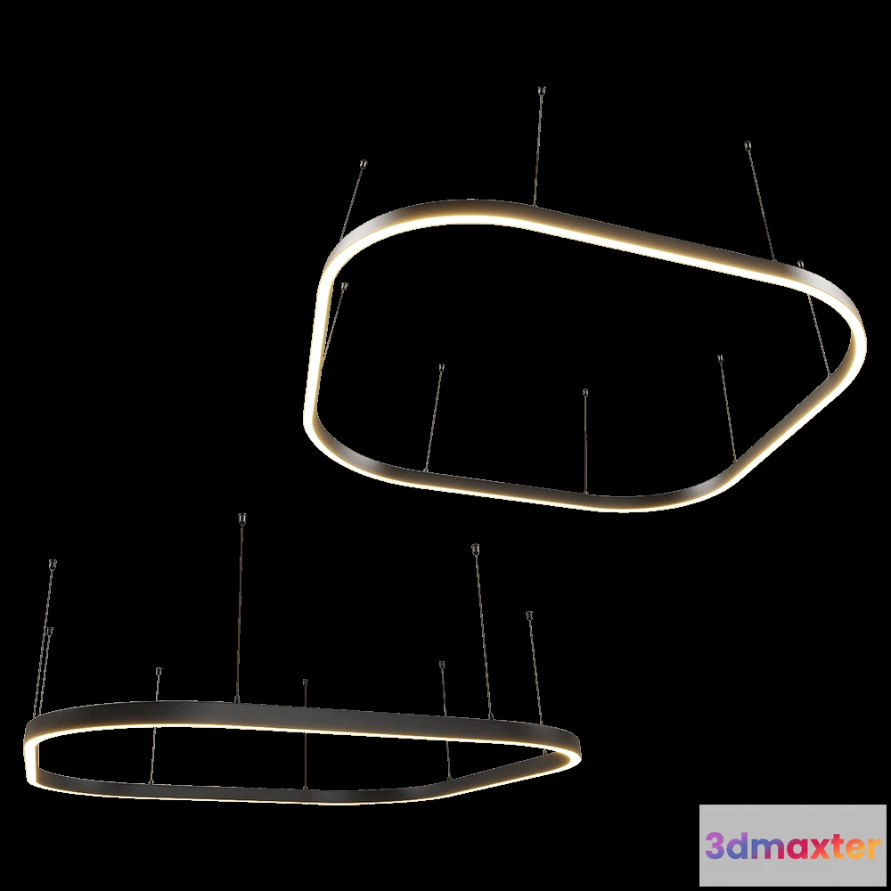 1651154 - Nemo Lighting - Pendant lamp Zirkol S 3D Max
