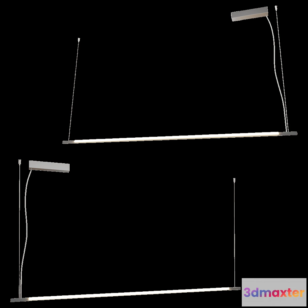 1651160 - Nemo Lighting - Pendant lamp Linescapes Horizontal 3D Max