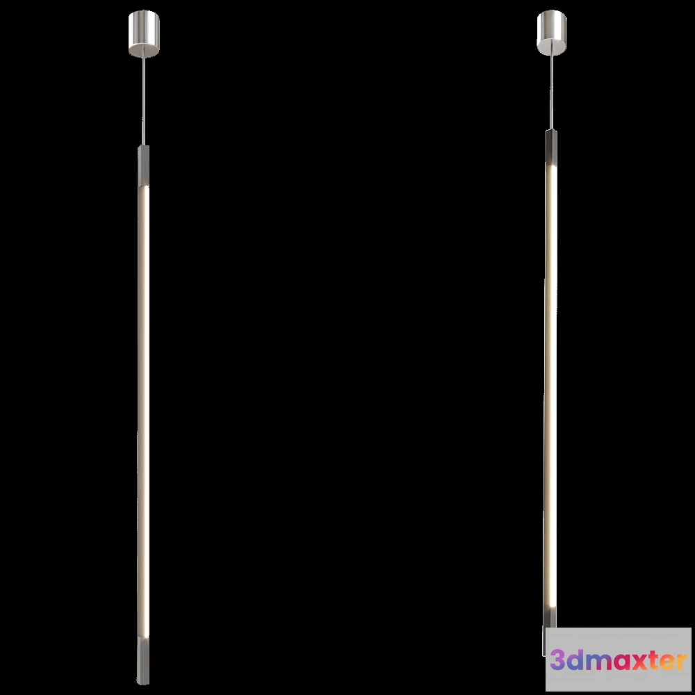 1651164 - Nemo Lighting - Pendant lamp LINESCAPES VERTICAL 3D Max