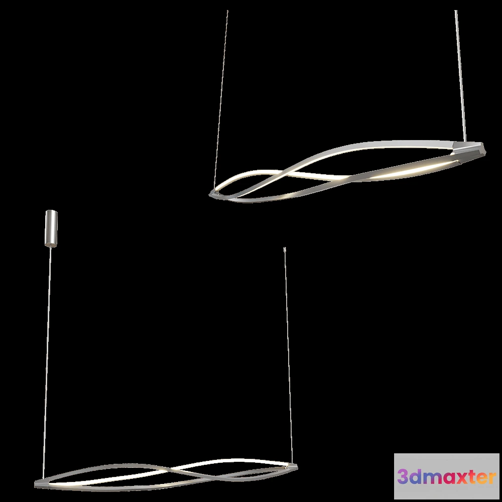 1651170 - Nemo Lighting - Pendant lamp IN THE WIND HORIZONTAL 3D Max