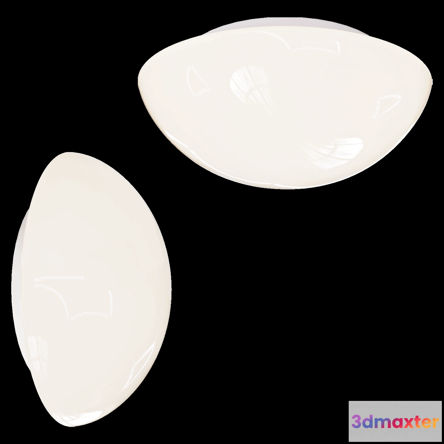 1651188 - Nemo Lighting - WallCeiling lamp Jesolo 3D Max