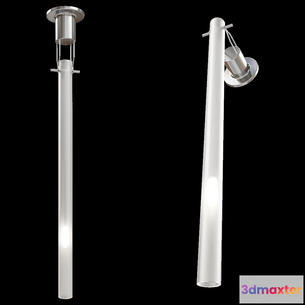 1651196 - Nemo Lighting - Ceiling and wall lamp Canna Nuda 3D Max