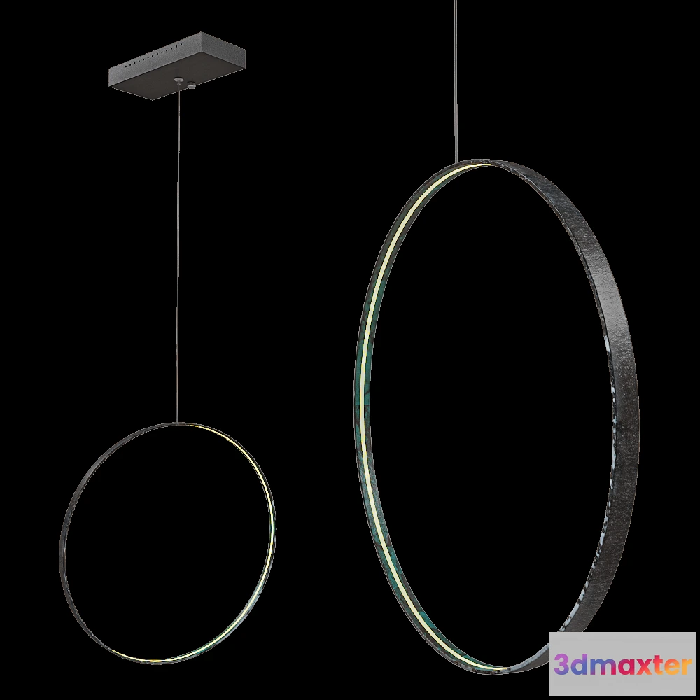 1651220 - NEXT LEVEL DESIGN STUDIO - Pendant lamp Portal Alpha 3D Max