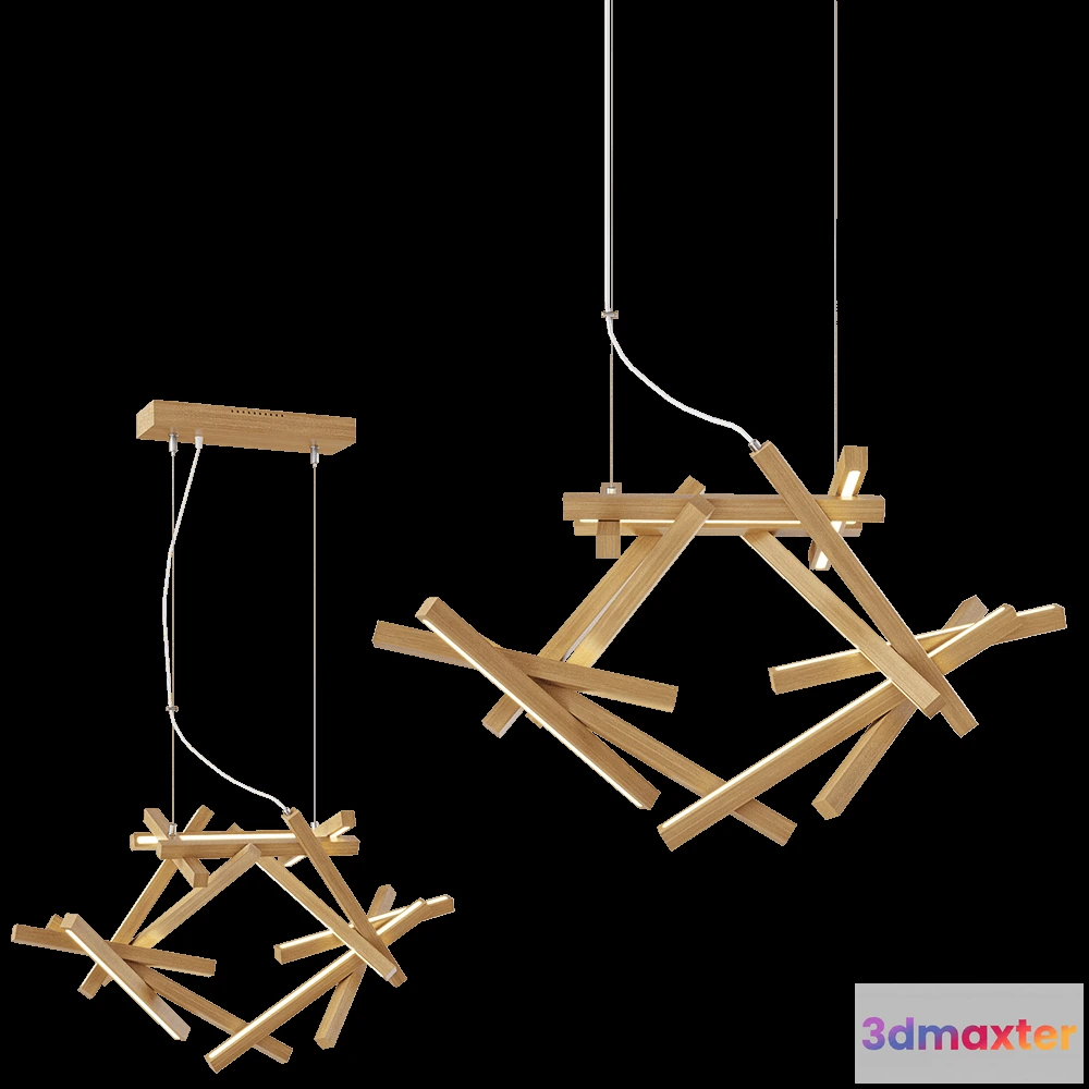 1651230 - NEXT LEVEL DESIGN STUDIO - Pendant lamp Interstellar 3D Max