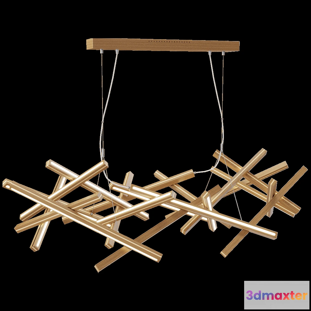 1651238 - NEXT LEVEL DESIGN STUDIO - Chandelier Infinity M Lux 3D Max