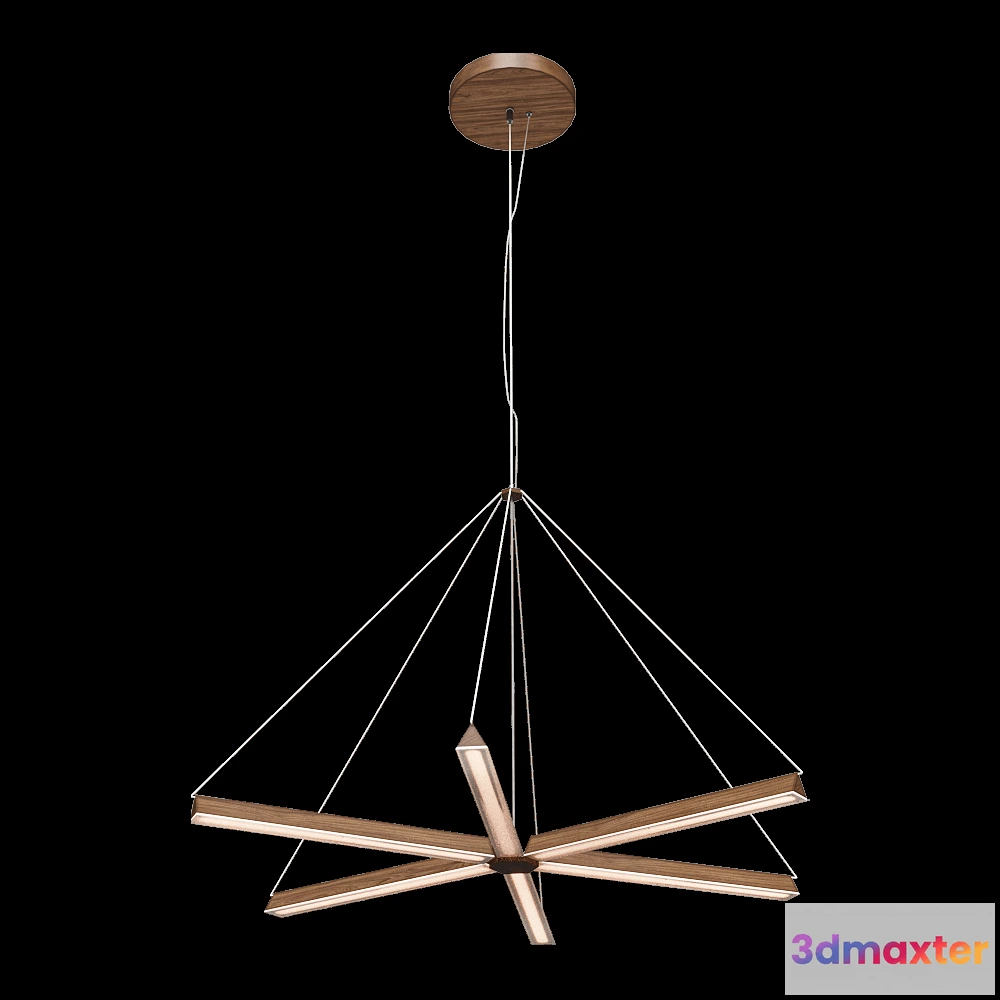 1651246 - NEXT LEVEL DESIGN STUDIO - Pendant lamp Star Trek 3D Max