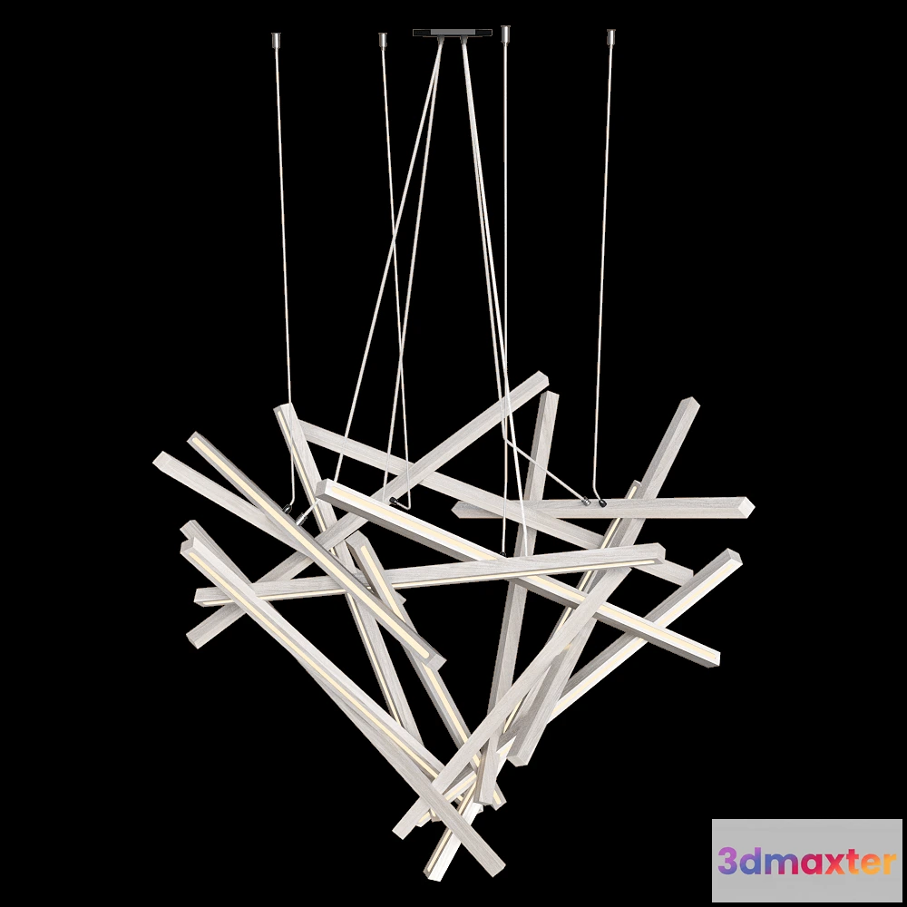 1651258 - NEXT LEVEL DESIGN STUDIO - Chandelier Diamond 3D Max
