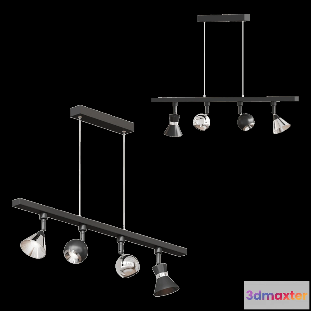 1651268 - Novotech - Pendant lamps Compo 358391 3D Max
