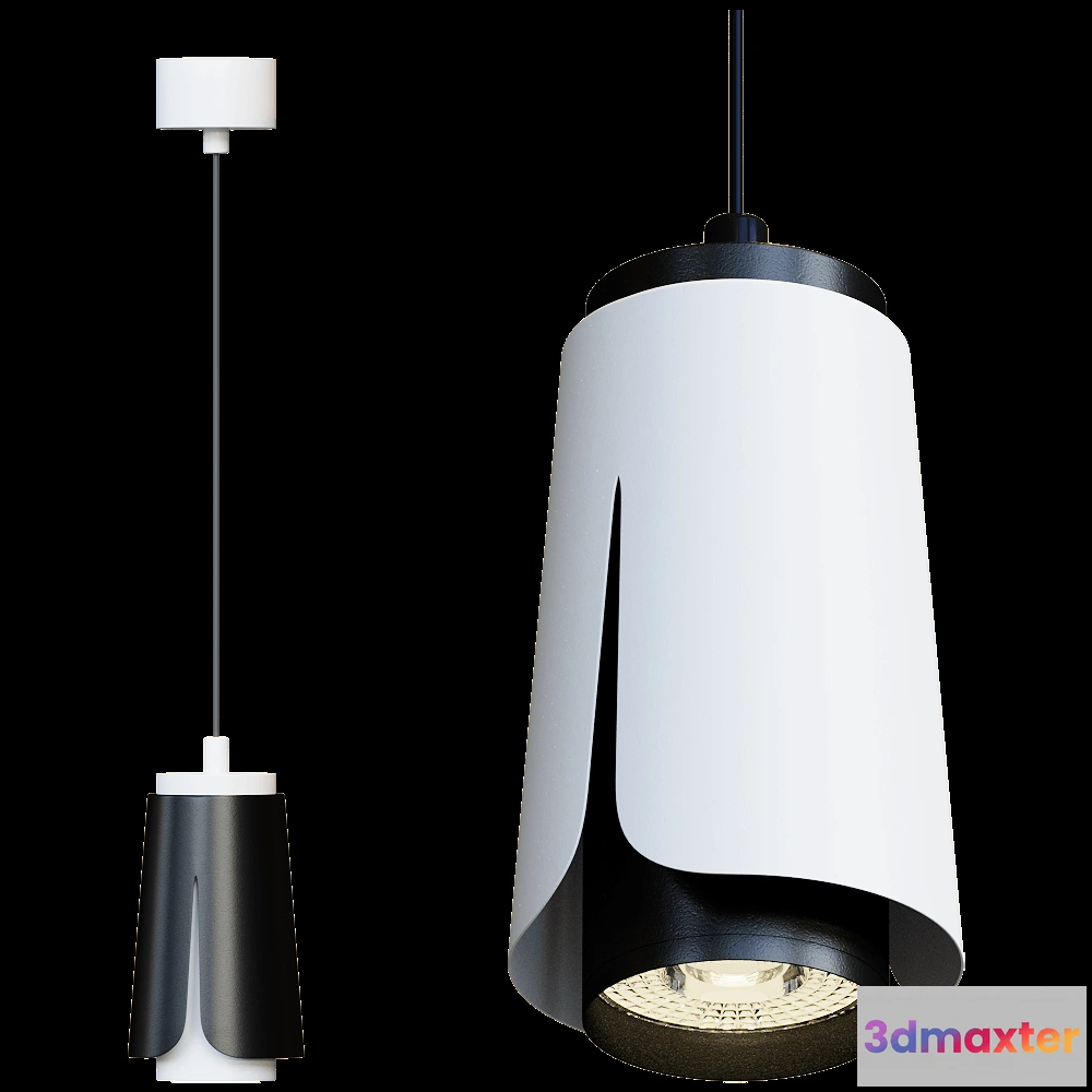 1651276 - Novotech - Pendant lamp Tulip 3708267 3D Max
