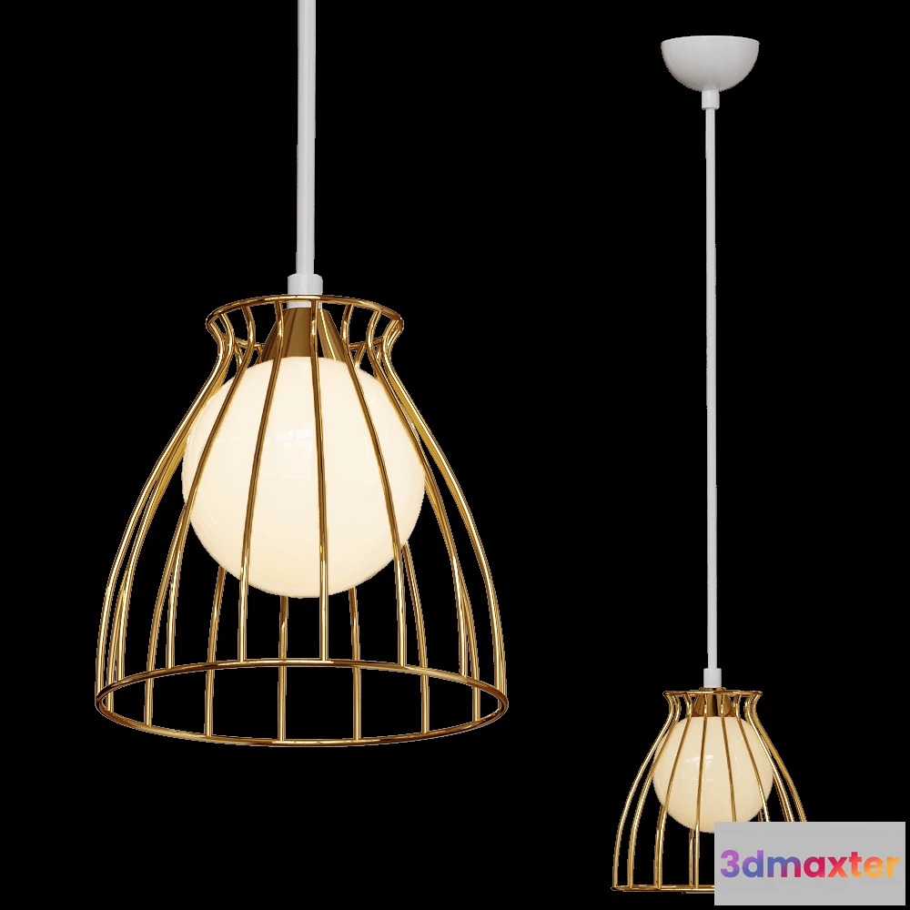 1651296 - Novotech - Pendant lamp ZELLE 358589 3D Max