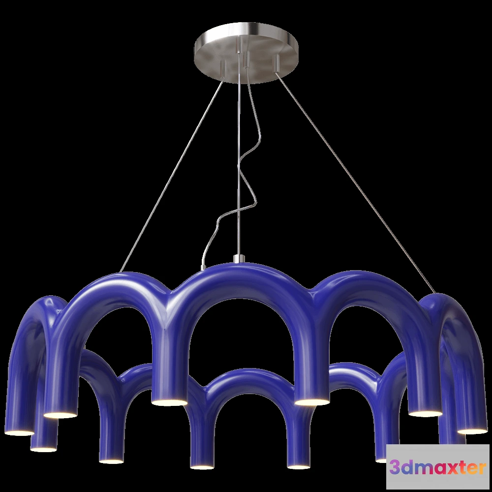 1651316 - Oblure - Pendant lamp Arch circle 98 3D Max