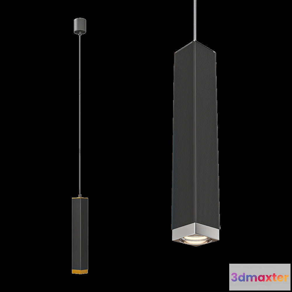 1651318 - Odeon Light - Pendant lamp Cubi 47905L 3D Max