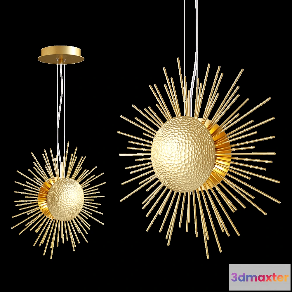 1651328 - Odeon Light - Pendant lamp Sole 41396 3D Max