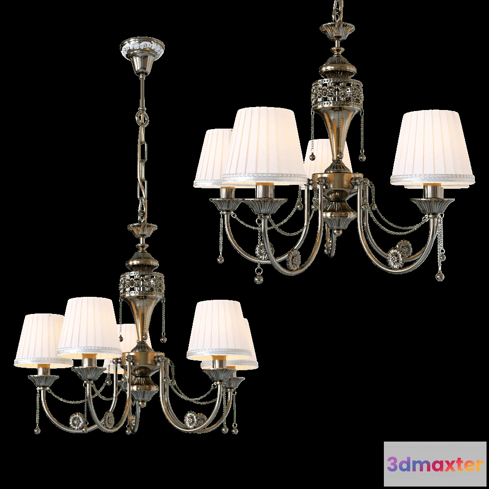 1651332 - Odeon Light - Chandelier Ignessa 32228 3D Max