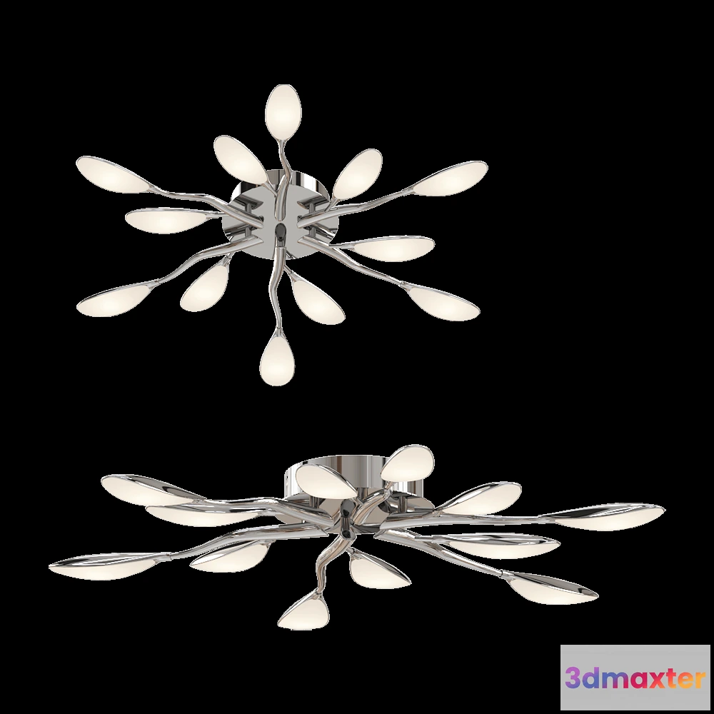 1651346 - Odeon Light - Chandelier Scoppa 399450CL 3D Max