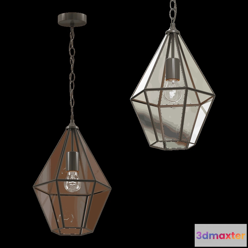 1651350 - Odeon Light - Pendant lamp Fabio 40551 3D Max