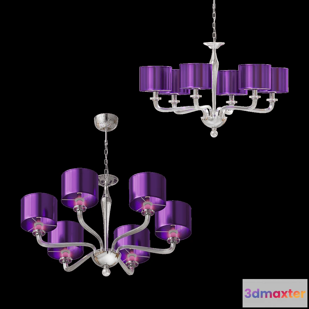 1651356 - Odeon Light - Chandelier Vosta 4726 3D Max