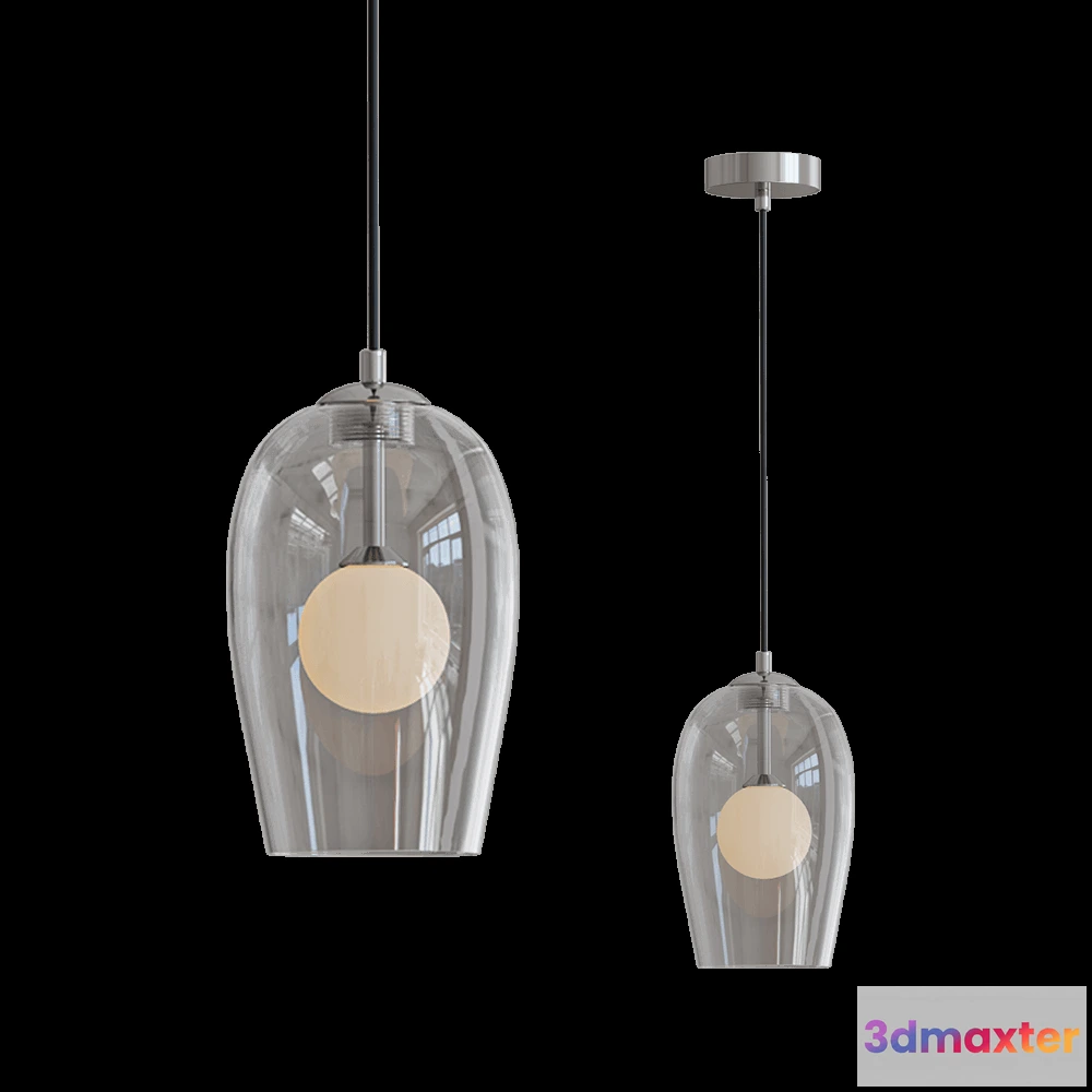 1651402 - Odeon Light - Pendant lamp Lostar 49521 3D Max