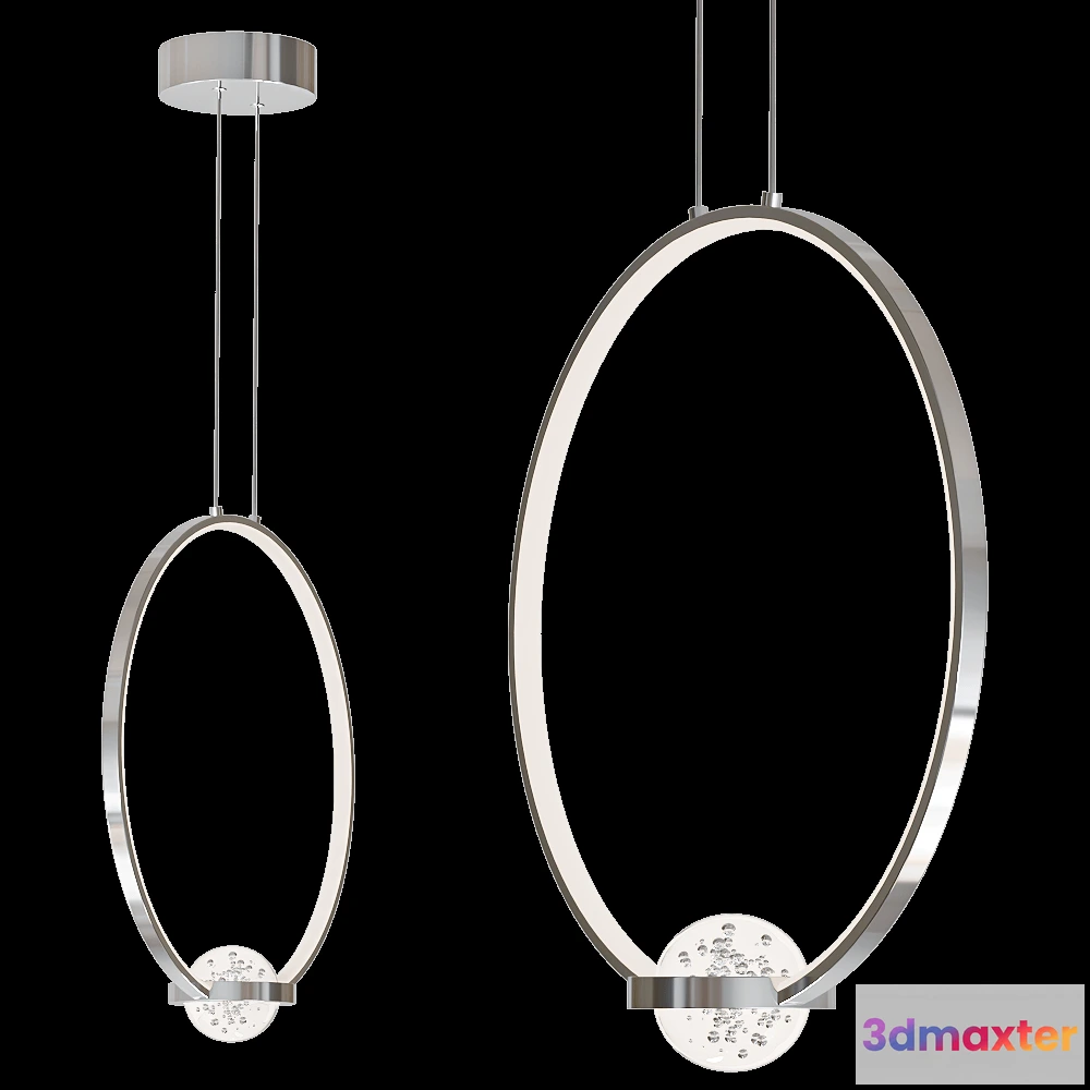 1651422 - Odeon Light - Pendant lamp Gota 433718L 3D Max