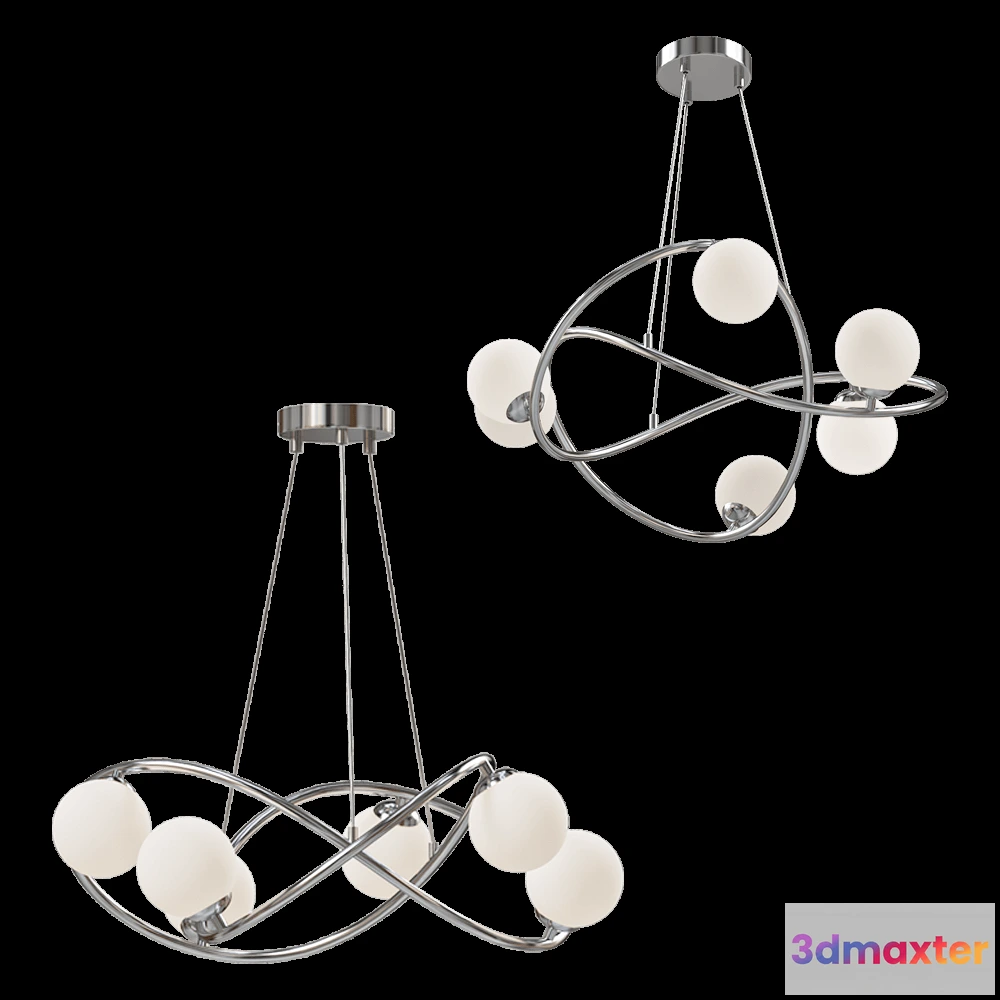 1651432 - Odeon Light - Chandelier Slota 48076 3D Max