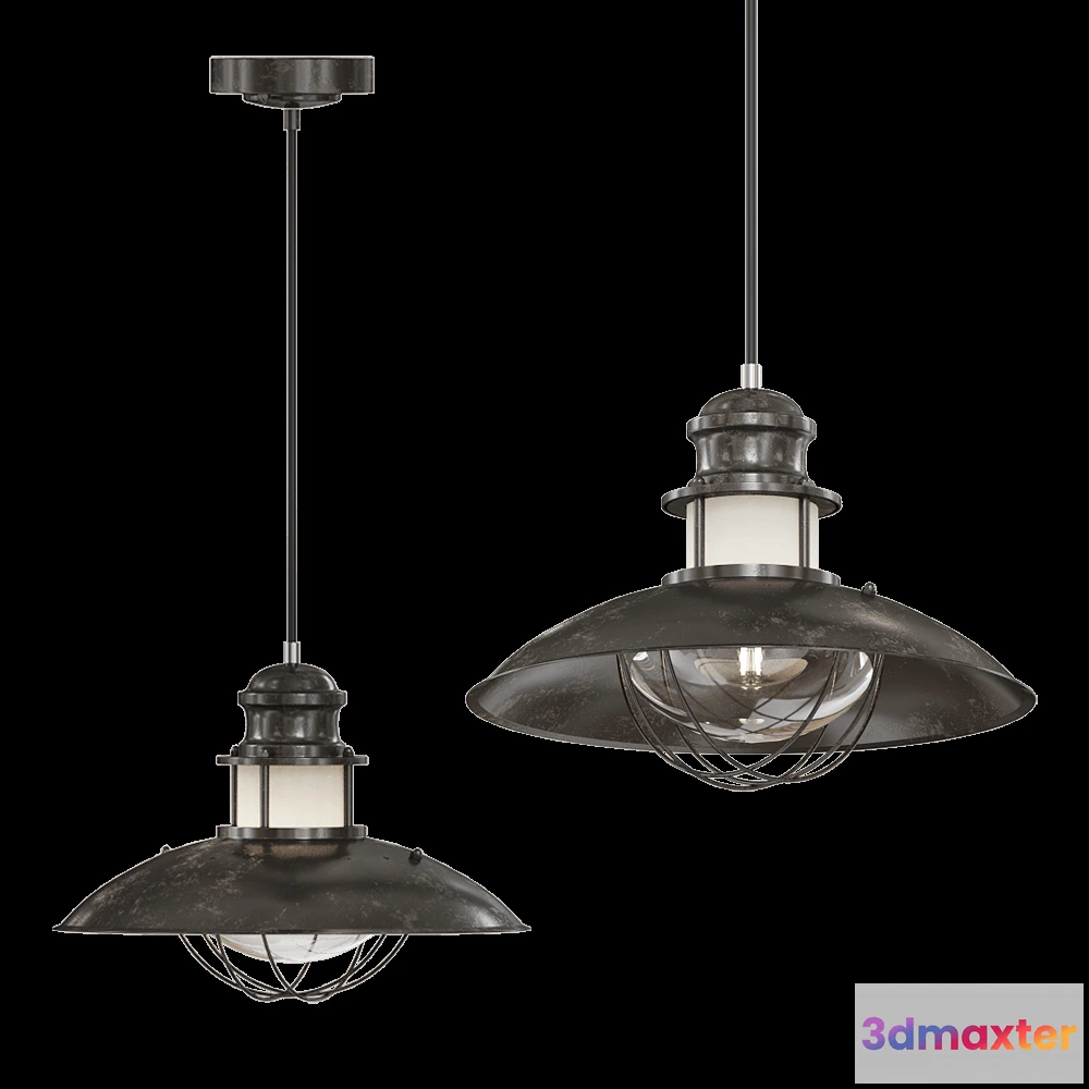 1651448 - Odeon Light - Outdoor pendant lamp Dante 41641 3D Max