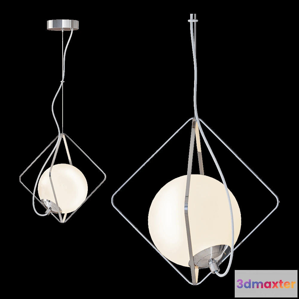 1651460 - Odeon Light - Pendant lamp Pekti 47641 3D Max