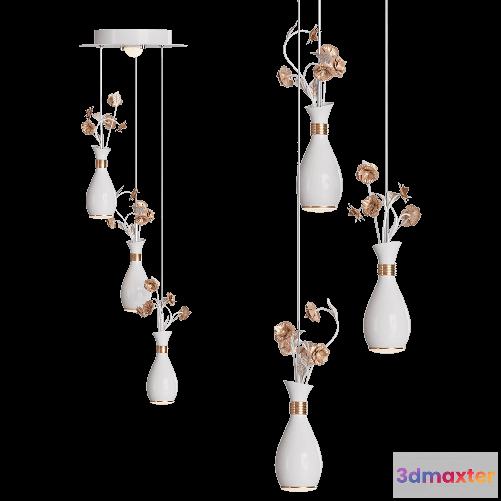 1651466 - Odeon Light - Chandelier Carolis 403518L 3D Max