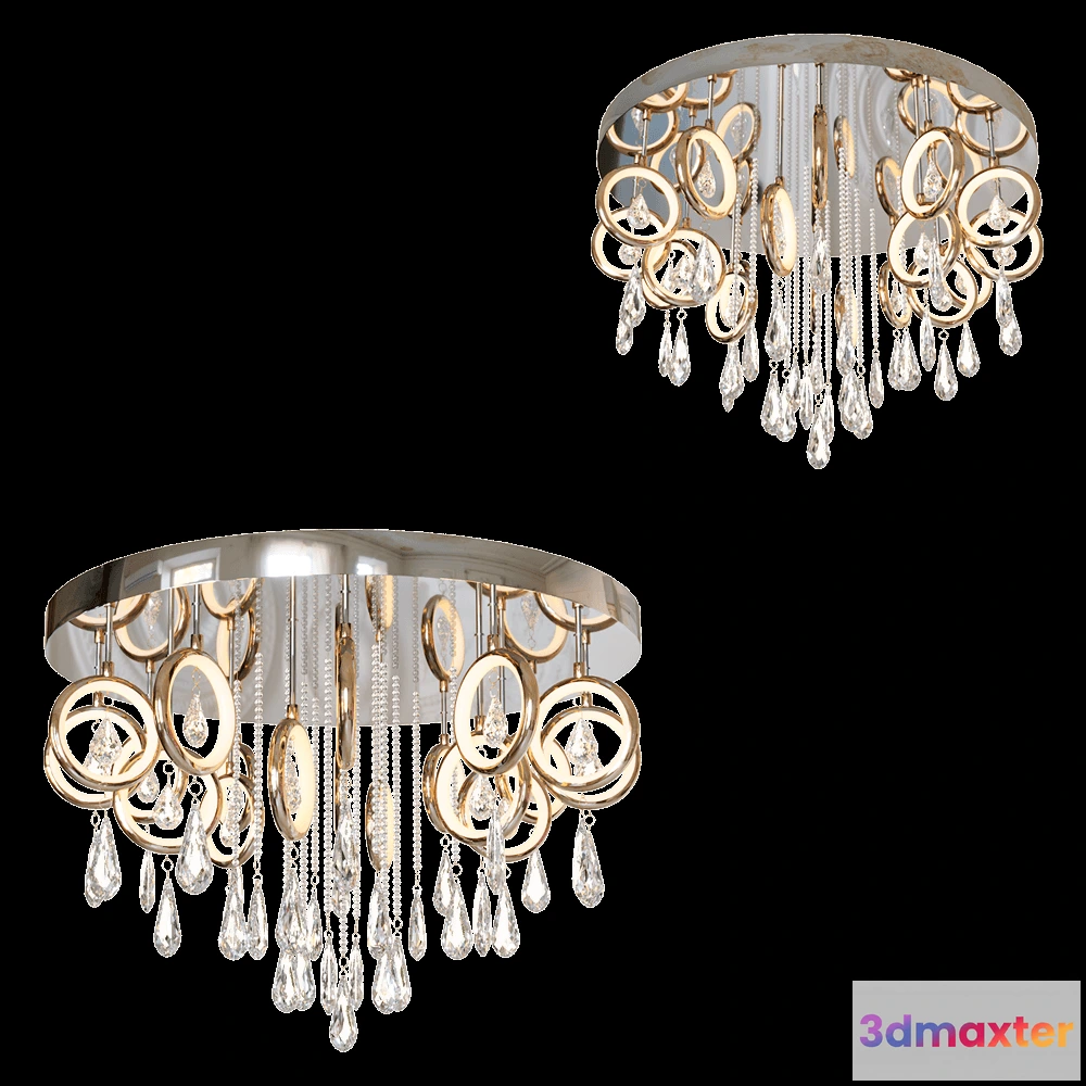 1651470 - Odeon Light - Chandelier Orio 403499CL 3D Max