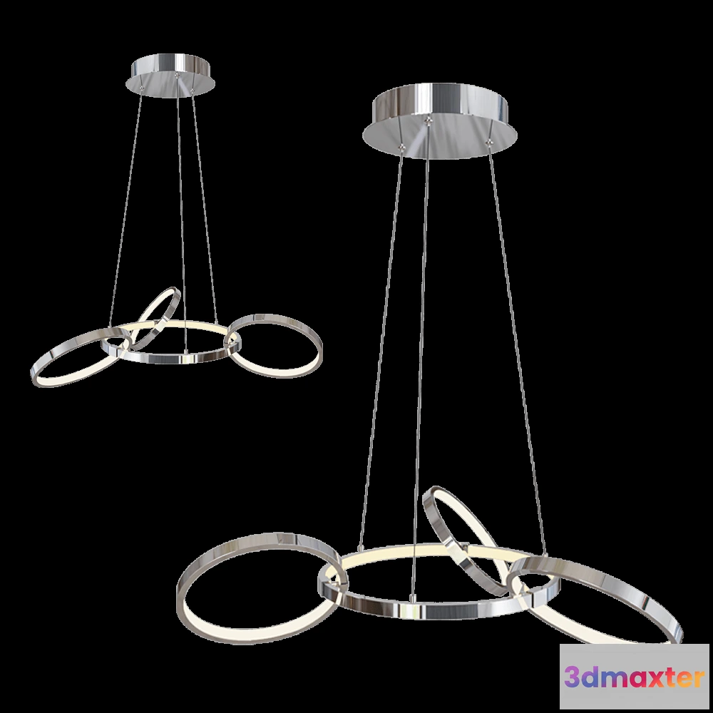 1651486 - Odeon Light - Pendant lamp Olimpo 401636L 3D Max