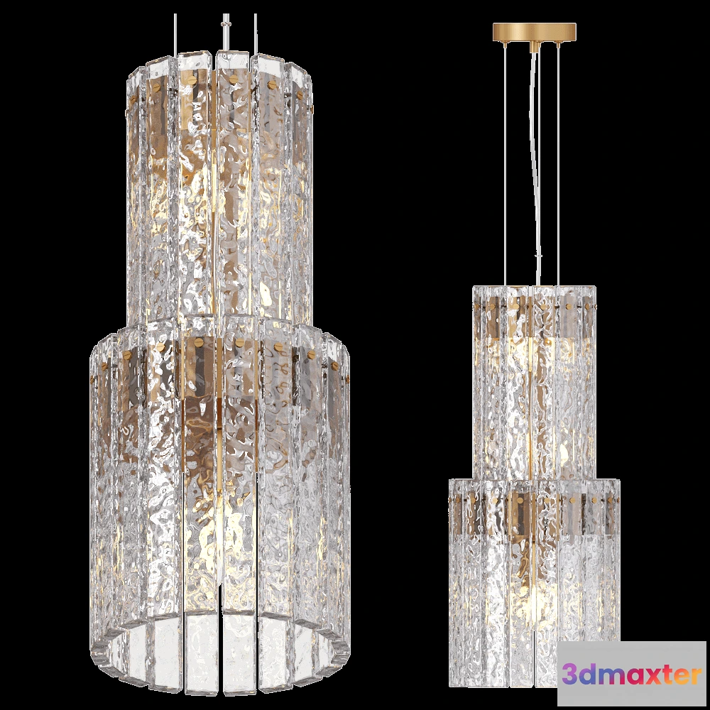 1651506 - Odeon Light - Chandelier Merkale 49384 3D Max