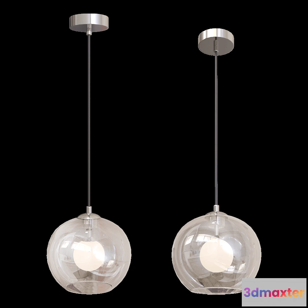 1651526 - Odeon Light - Pendant lamp Lostar 49551 3D Max