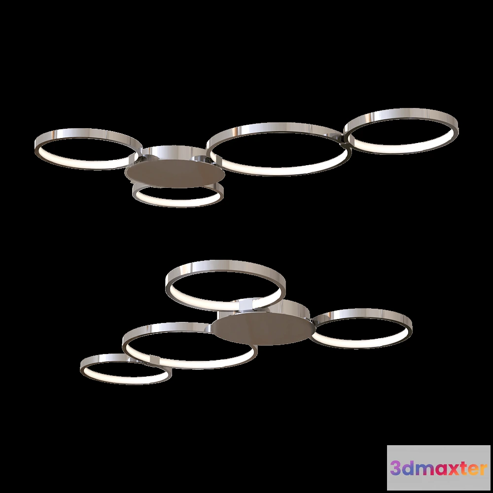 1651530 - Odeon Light - Ceiling lamp Olimpo 401636CL 3D Max