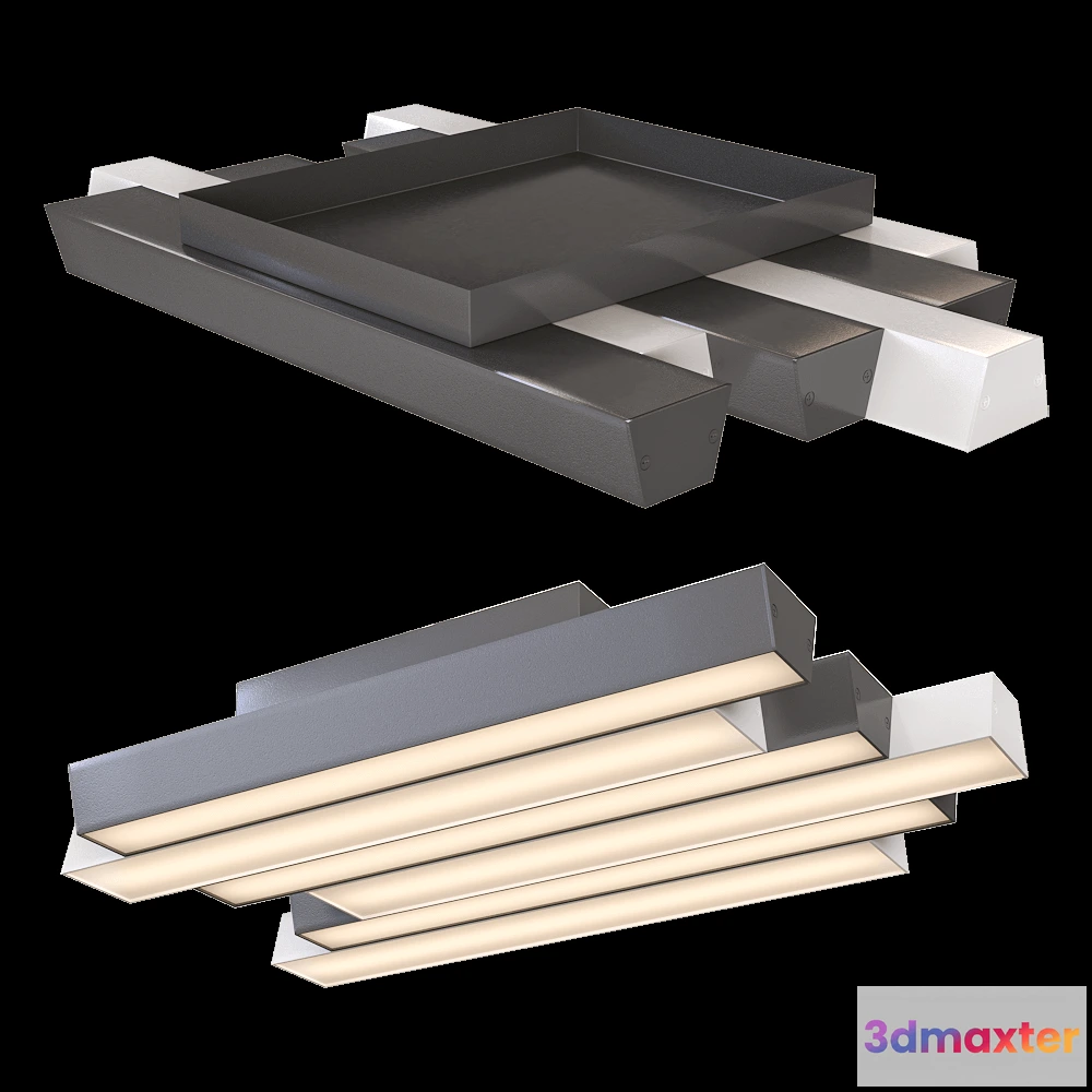 1651542 - Odeon Light - Ceiling lamp Remi 401471CL 3D Max