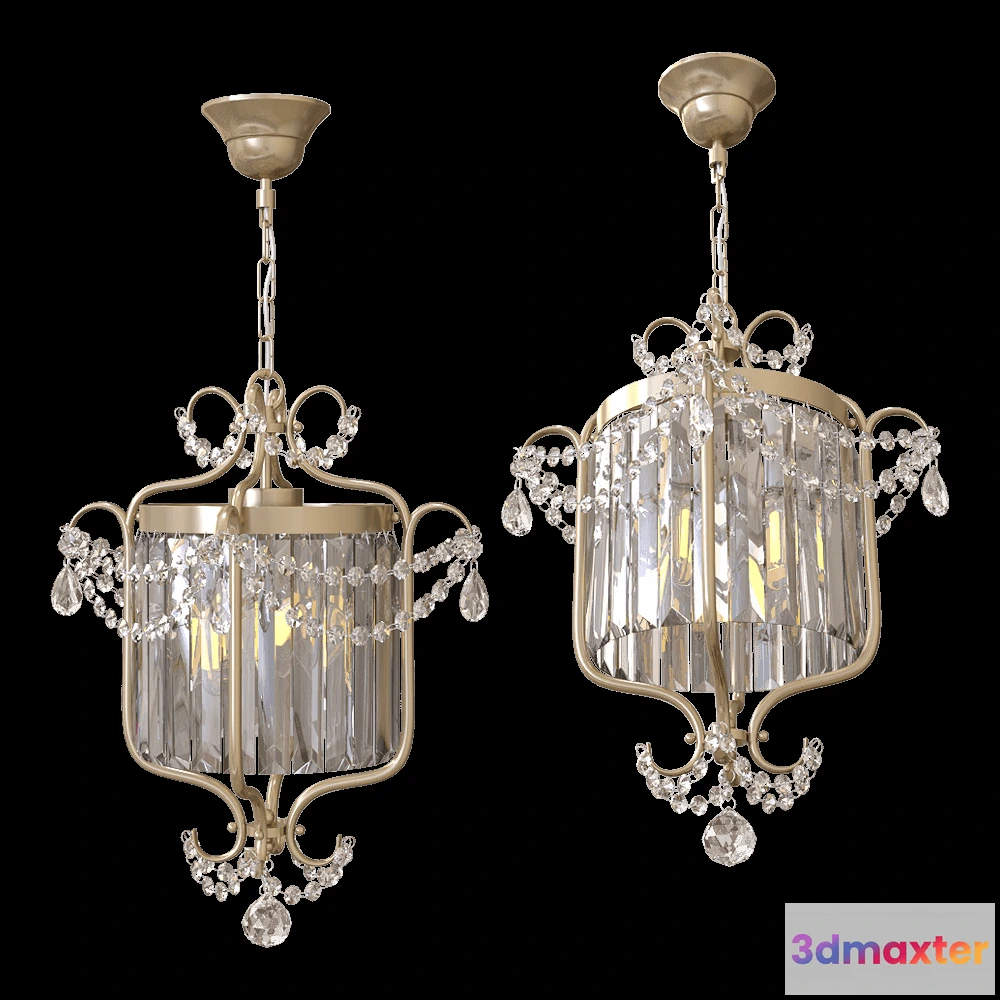 1651544 - Odeon Light - Pendant lamp Sharm 46863 3D Max