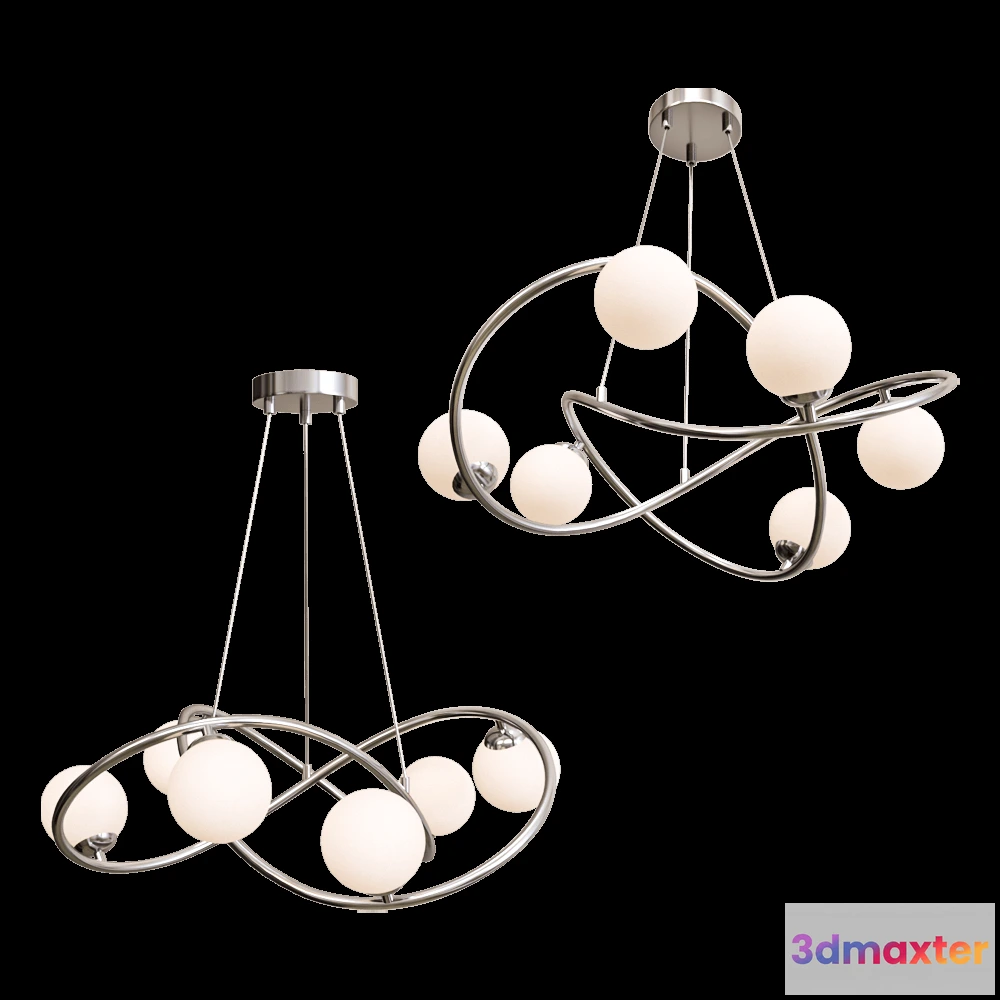 1651550 - Odeon Light - Chandelier Slota 48076 3D Max