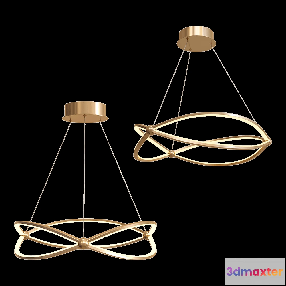 1651554 - Odeon Light - Chandelier Lesla 473043L 3D Max