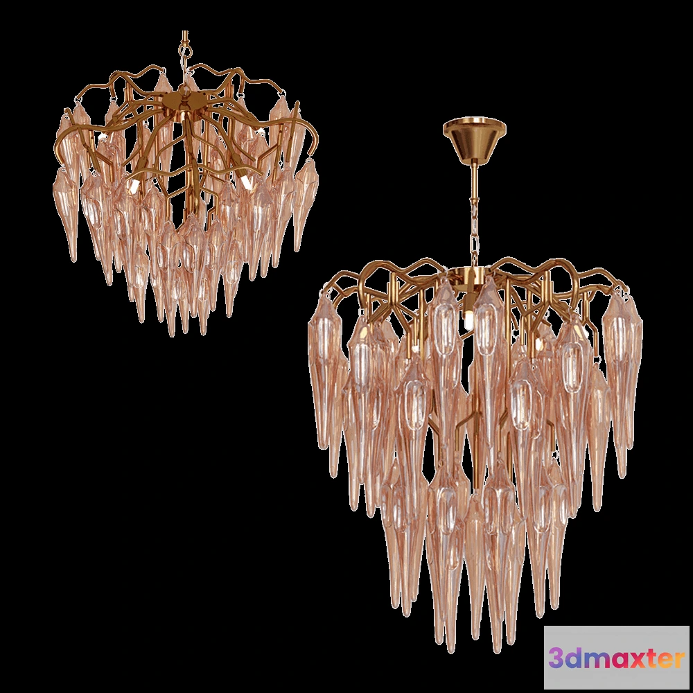1651566 - Odeon Light - Chandelier Foscara 47185 3D Max