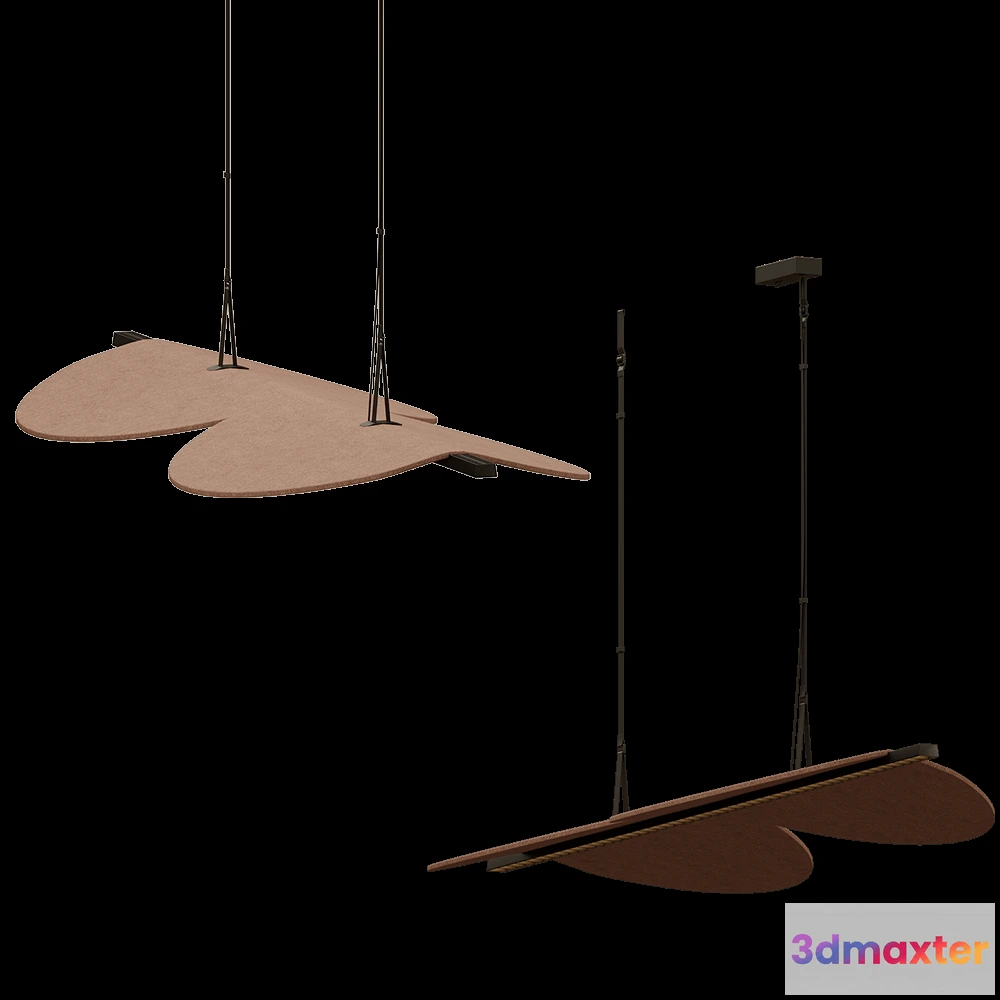 1651574 - Ole lighting - Pendant lamp PAMPA 3D Max