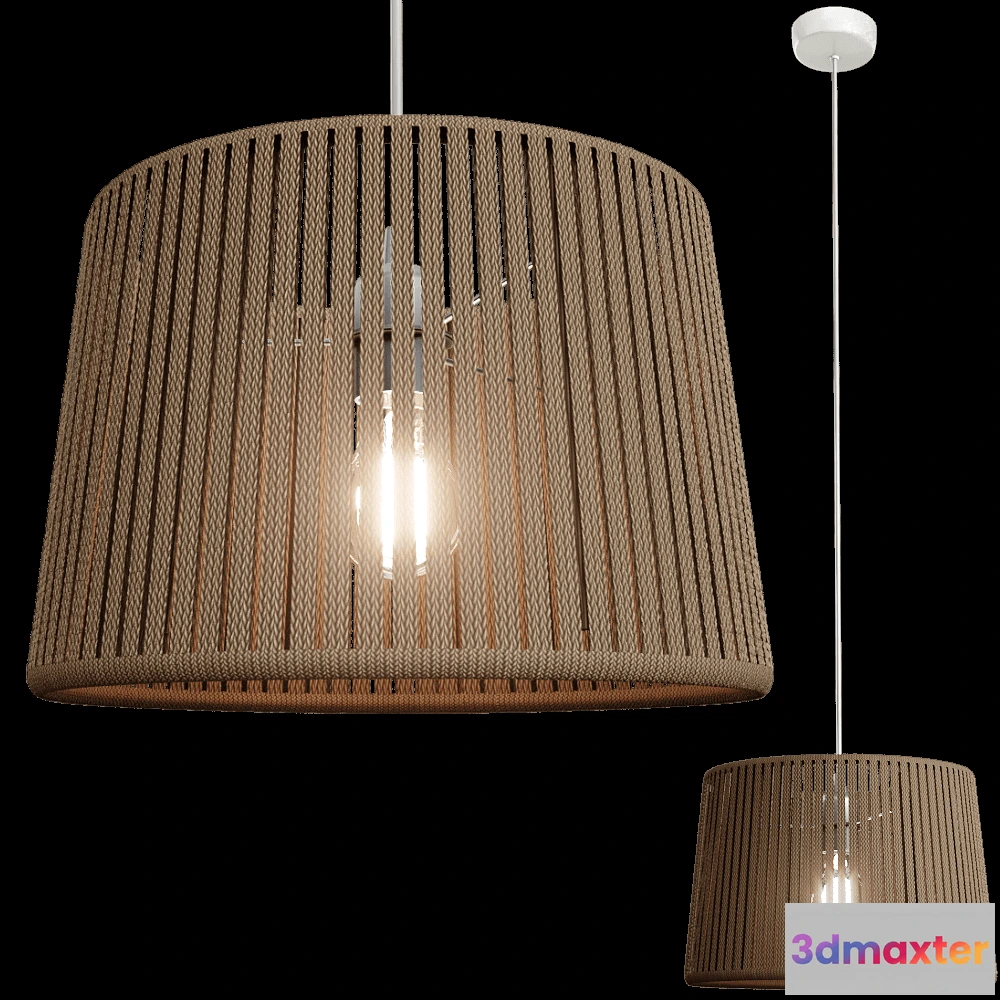 1651578 - Ole lighting - Pendant lamp DRUM 30CM 3D Max