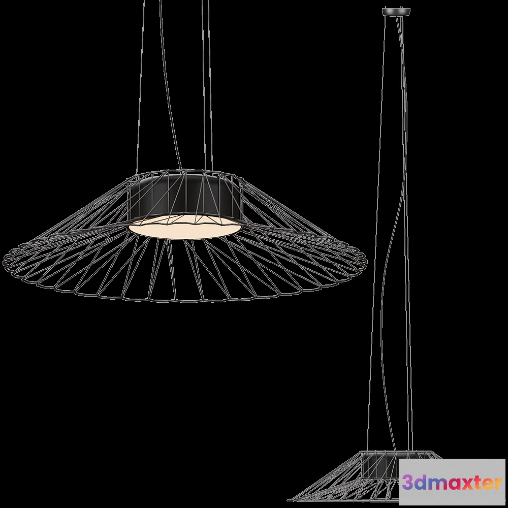 1651604 - Ole lighting - Pendant lamp BIMBA E27 2 3D Max