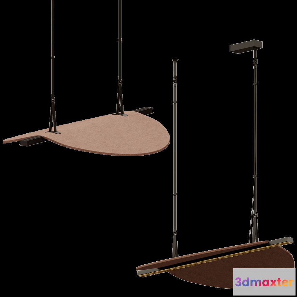 1651616 - Ole lighting - Pendant lamp  PAMPA 3D Max