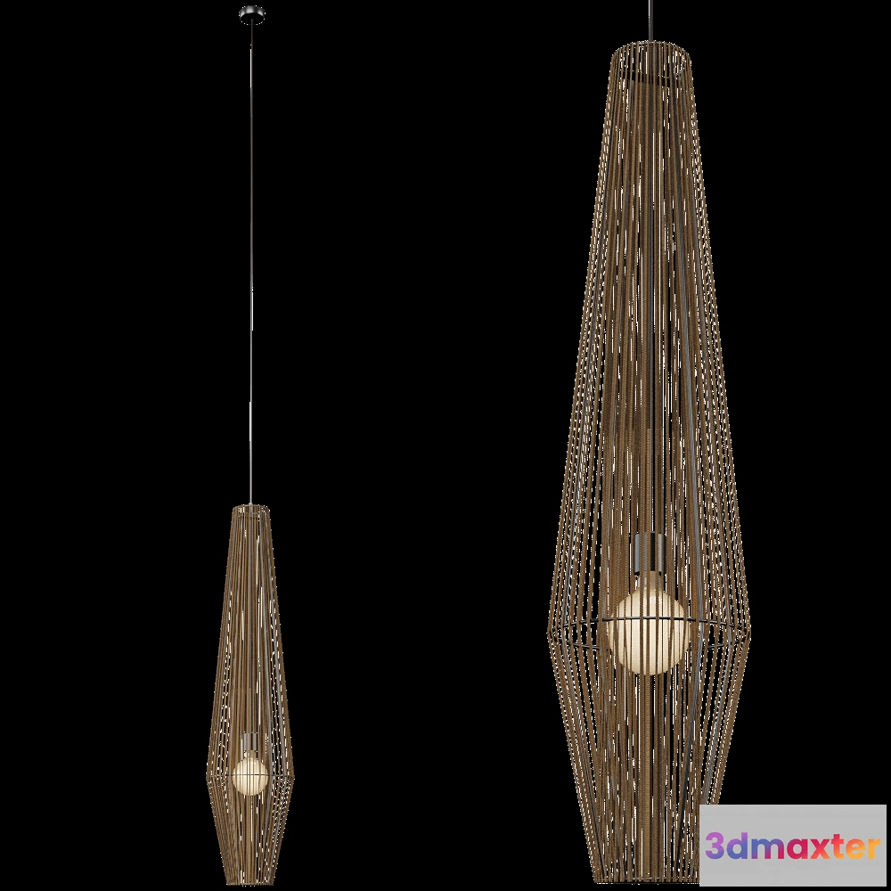 1651670 - Ole lighting - Pendant lamp Bimba Suspension 130 3D Max