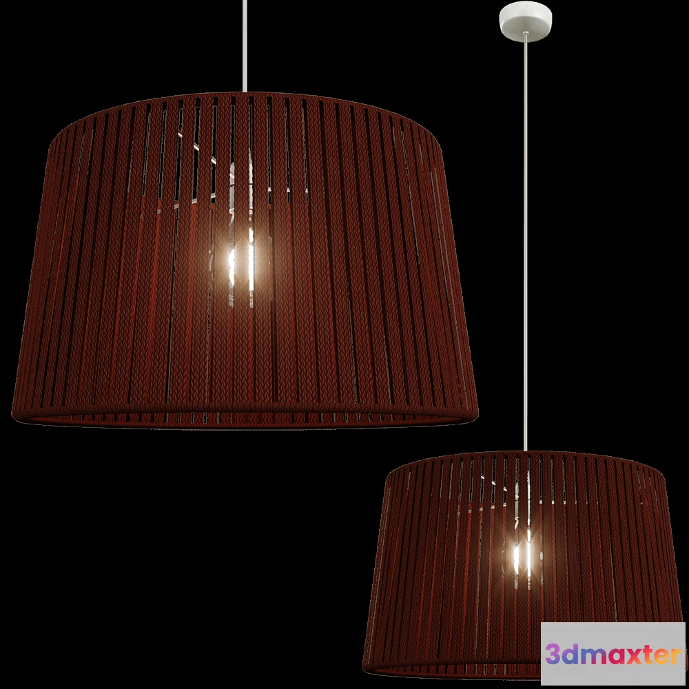 1651684 - Ole lighting - Pendant lamp DRUM 50CM 3D Max