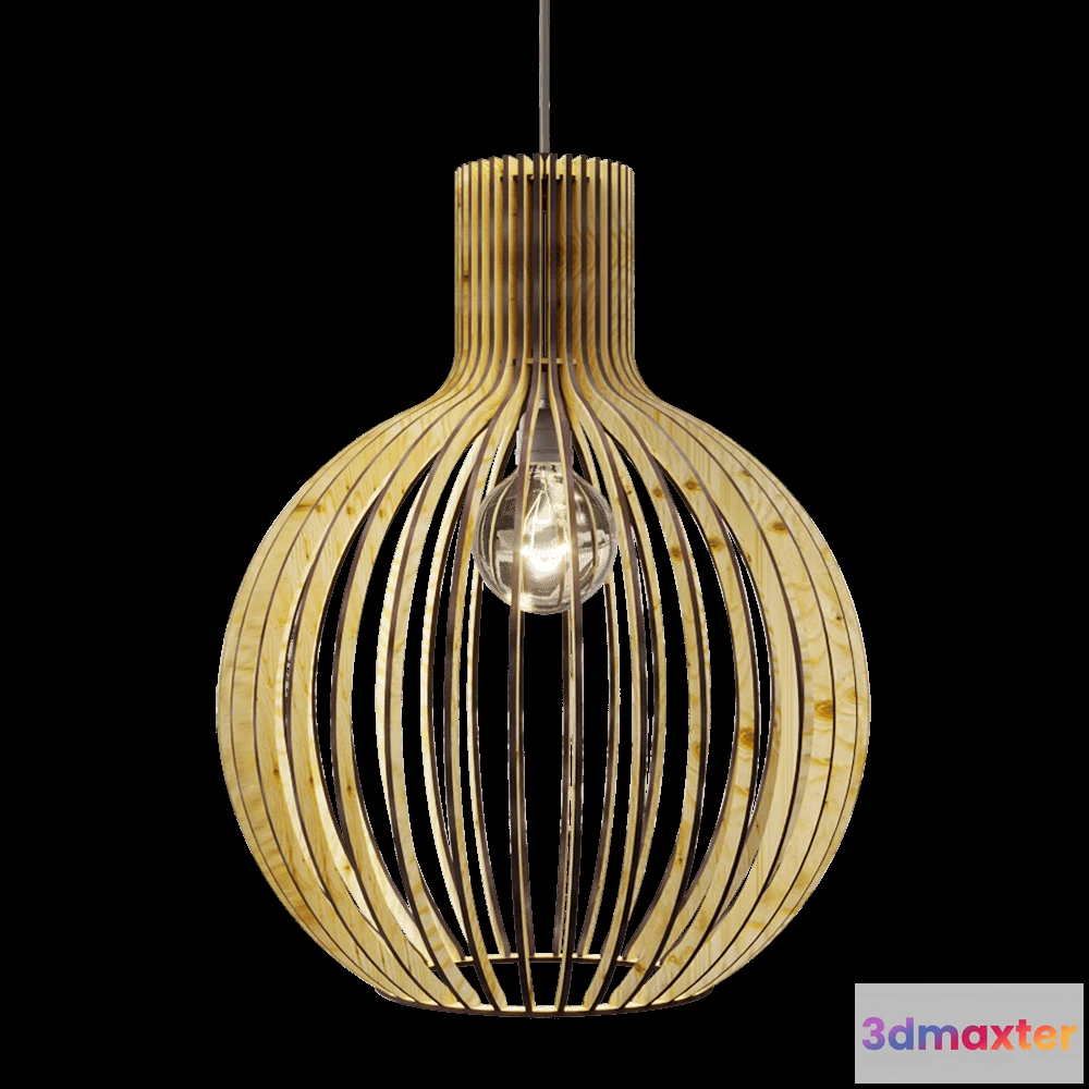 1651708 - Orac Decor  - Pendant lamp Tulip 3D Max