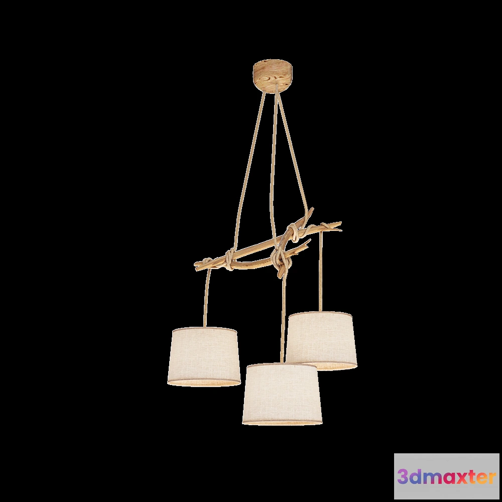 1651712 - Orac Decor  - Pendant lamp Sabina 6176 3D Max