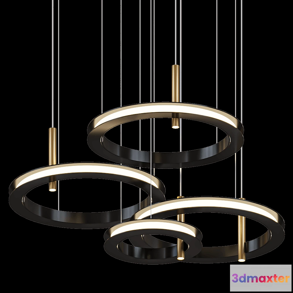 1651718 - Paolo Castelli - Ceiling lamp Labilis Composition 3D Max